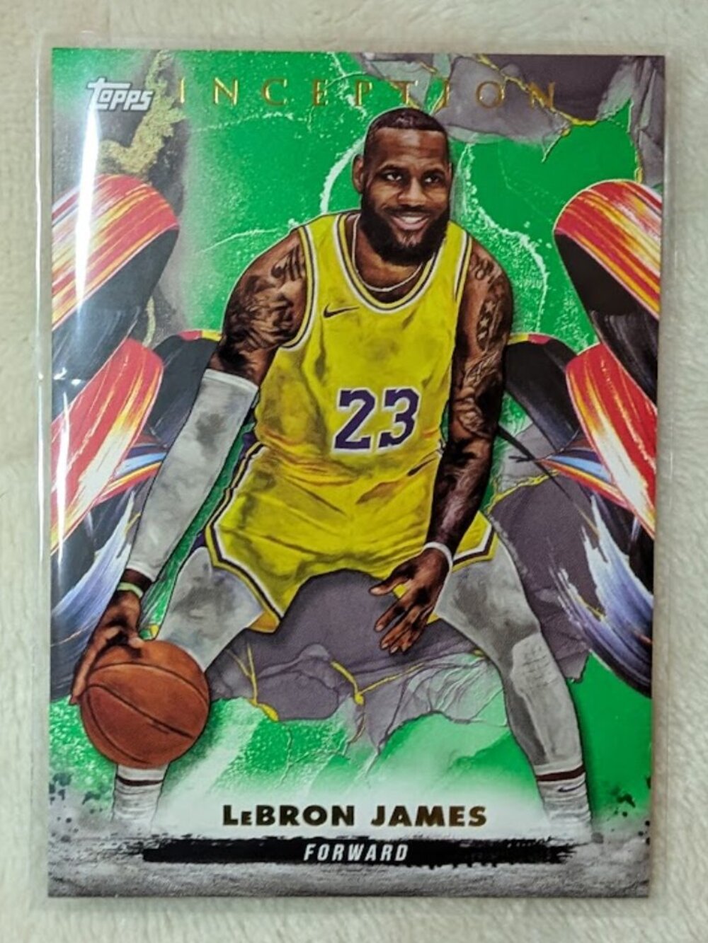 2025 Topps Inception LEBRON JAMES #70